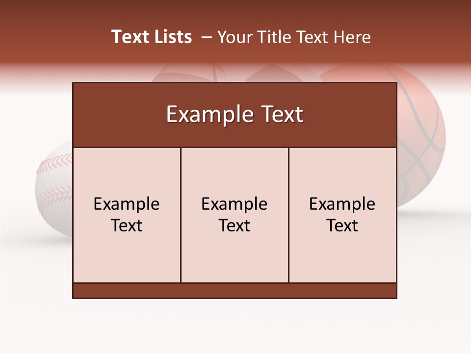 Competition Different Movement PowerPoint Template