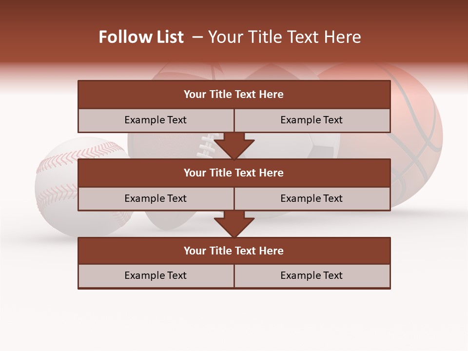 Competition Different Movement PowerPoint Template