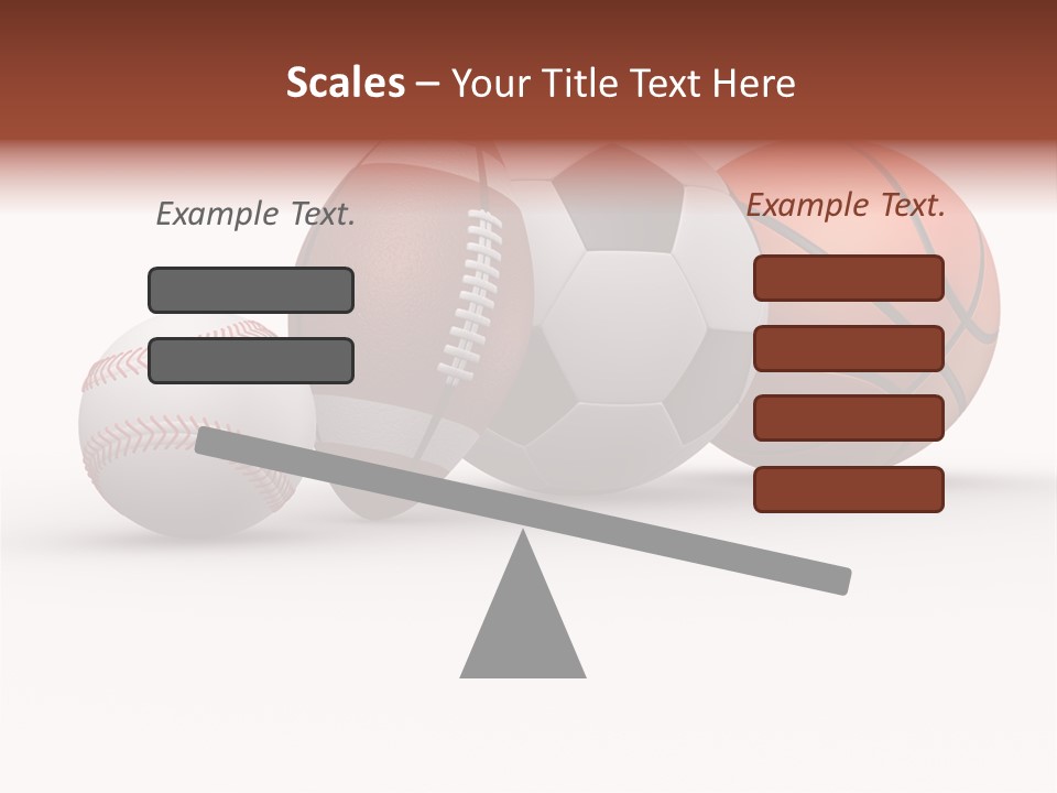 Competition Different Movement PowerPoint Template