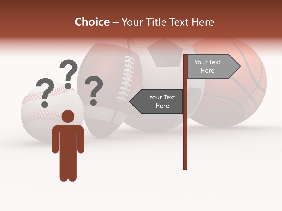 Competition Different Movement PowerPoint Template