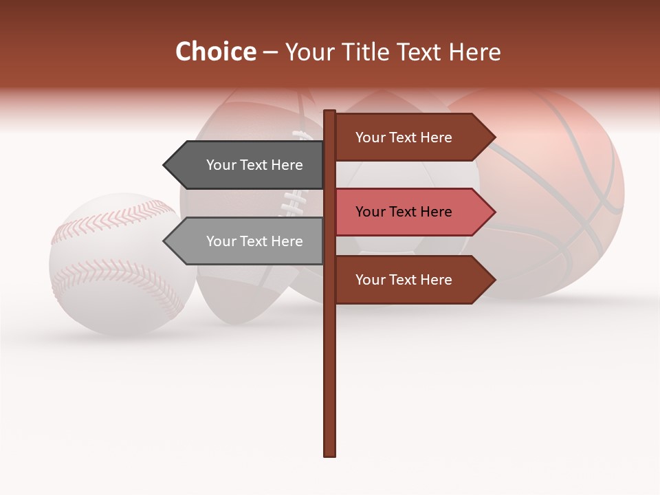 Competition Different Movement PowerPoint Template