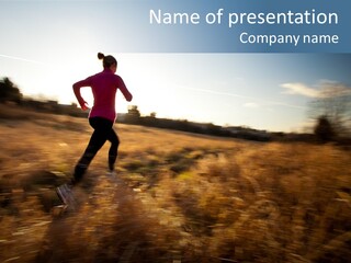 Happy Fitness Energy PowerPoint Template