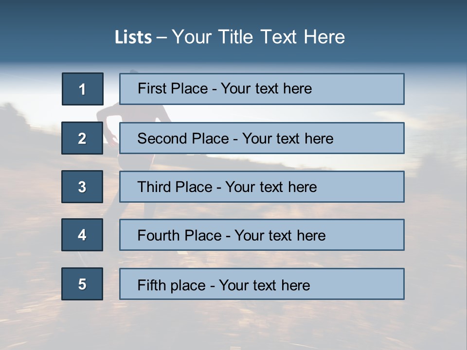 Happy Fitness Energy PowerPoint Template