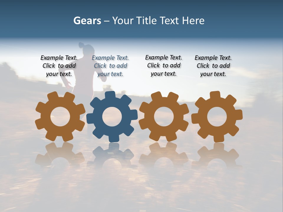 Happy Fitness Energy PowerPoint Template