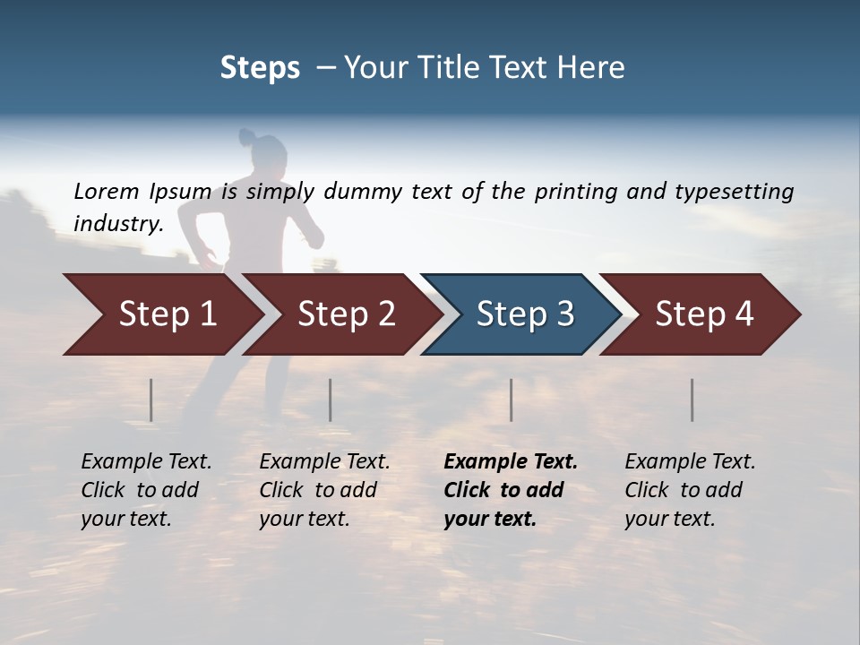 Happy Fitness Energy PowerPoint Template