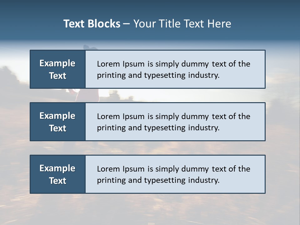 Happy Fitness Energy PowerPoint Template