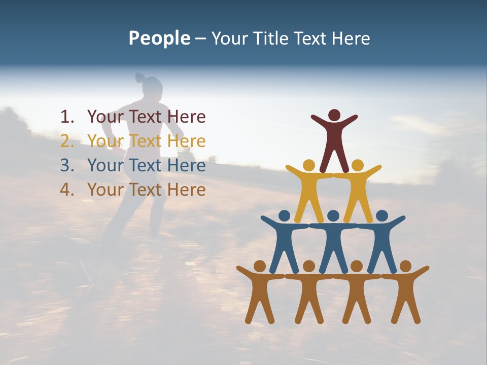 Happy Fitness Energy PowerPoint Template