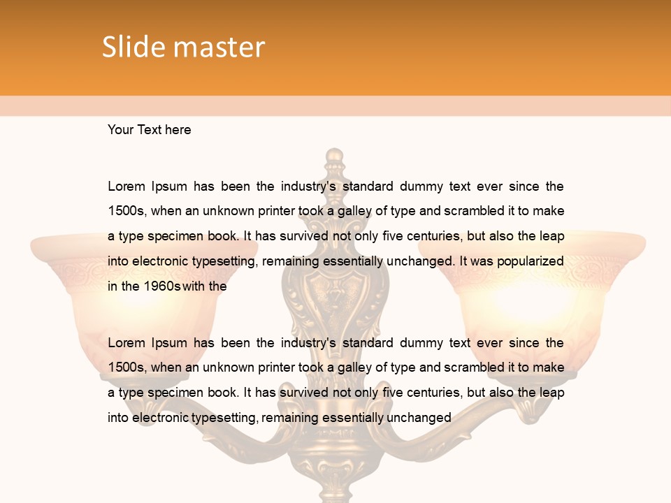 Electric Dark Design PowerPoint Template