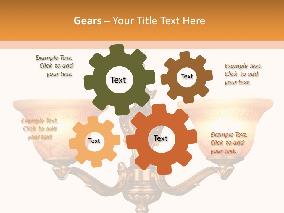 Electric Dark Design PowerPoint Template