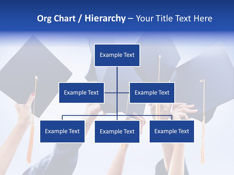 Content Bachelors Mortarboard PowerPoint Template