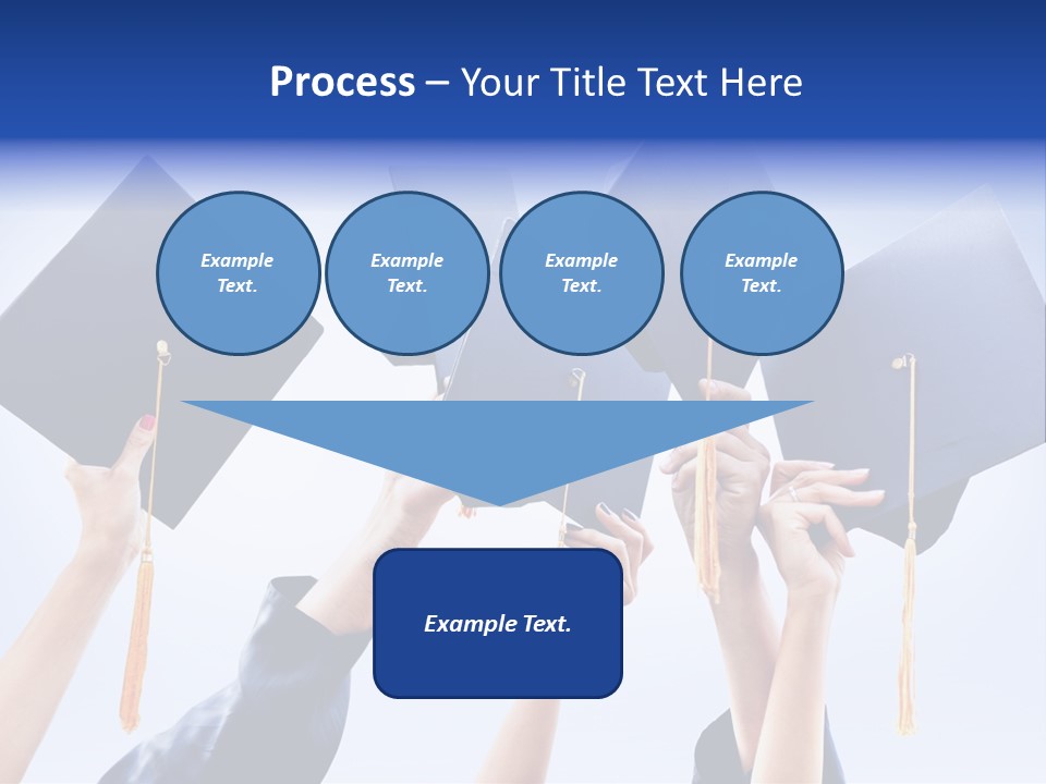 Content Bachelors Mortarboard PowerPoint Template