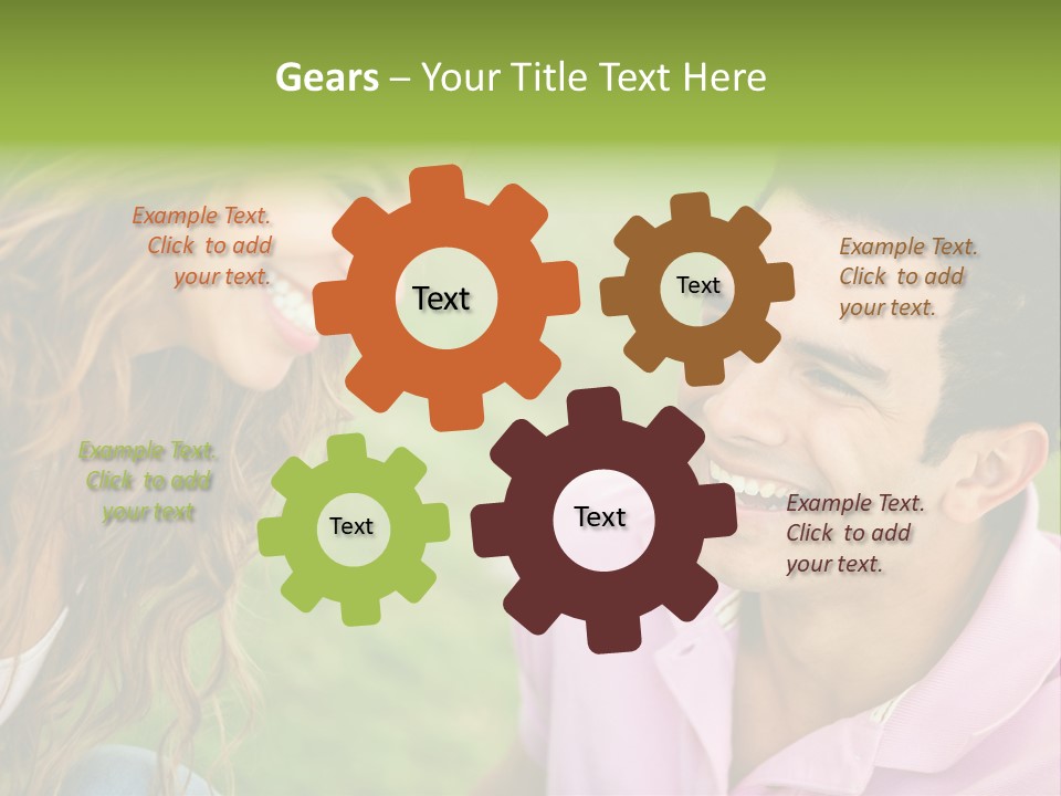 Friendship Relationship Dating PowerPoint Template