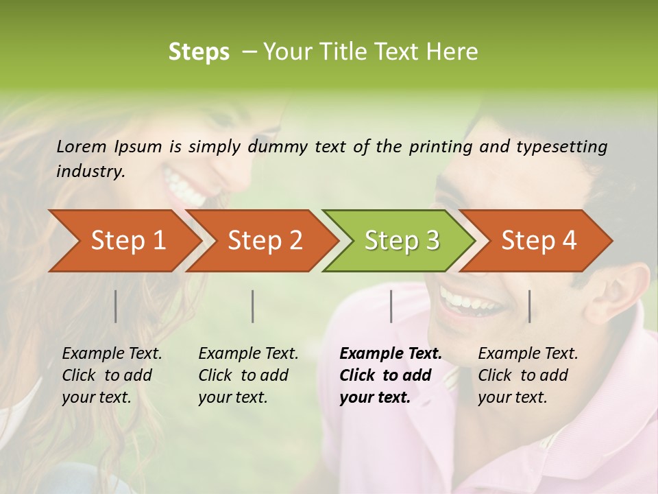 Friendship Relationship Dating PowerPoint Template