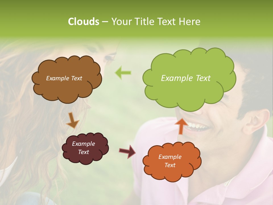 Friendship Relationship Dating PowerPoint Template