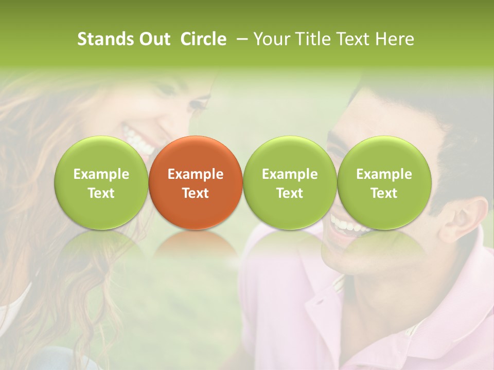 Friendship Relationship Dating PowerPoint Template