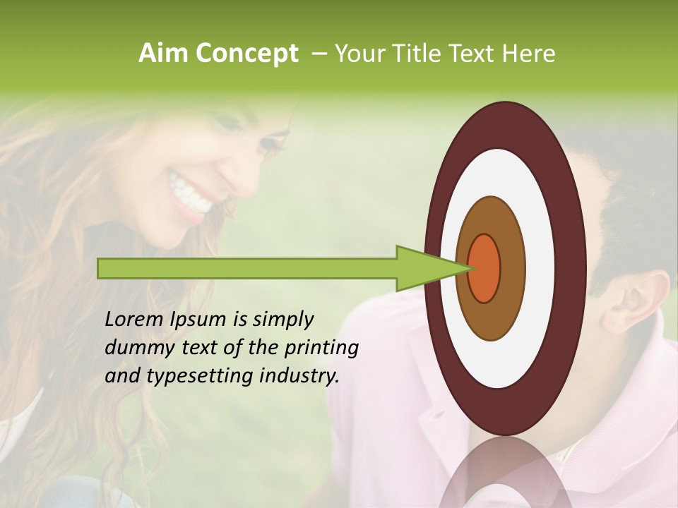 Friendship Relationship Dating PowerPoint Template