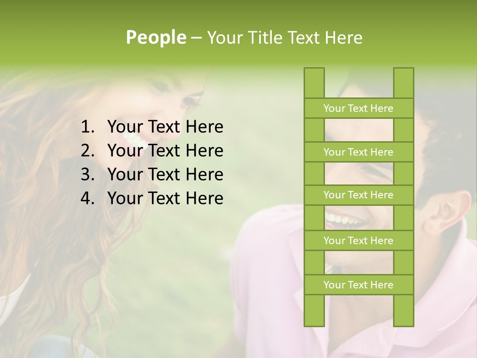 Friendship Relationship Dating PowerPoint Template
