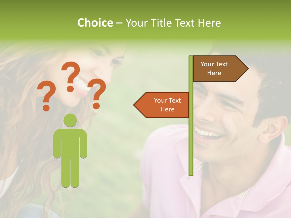 Friendship Relationship Dating PowerPoint Template