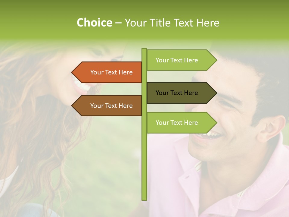 Friendship Relationship Dating PowerPoint Template