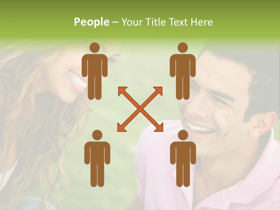 Friendship Relationship Dating PowerPoint Template
