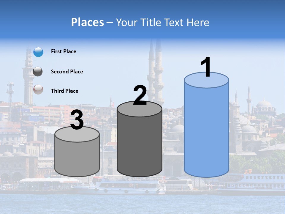 Ottoman Roof Urban PowerPoint Template