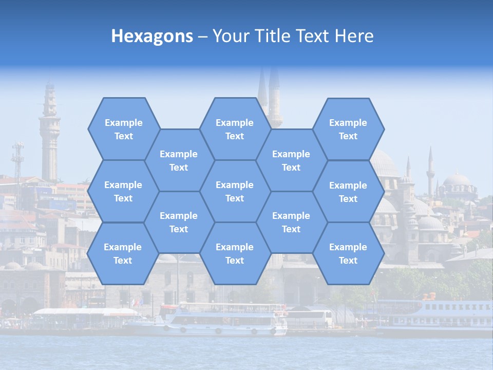 Ottoman Roof Urban PowerPoint Template