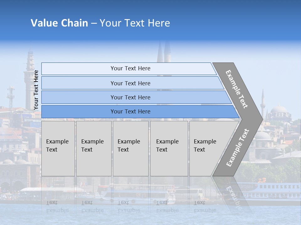 Ottoman Roof Urban PowerPoint Template