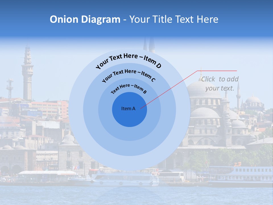 Ottoman Roof Urban PowerPoint Template