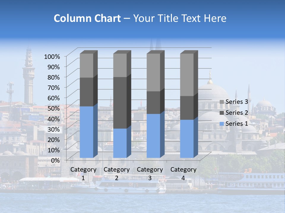 Ottoman Roof Urban PowerPoint Template