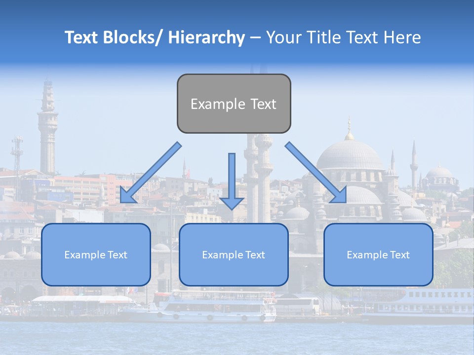 Ottoman Roof Urban PowerPoint Template