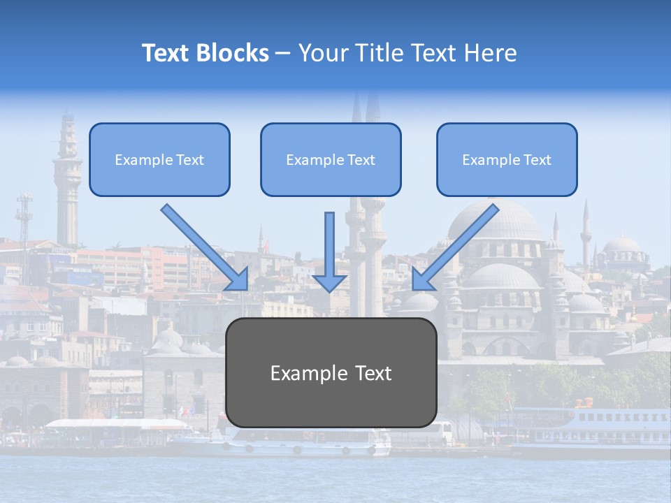 Ottoman Roof Urban PowerPoint Template