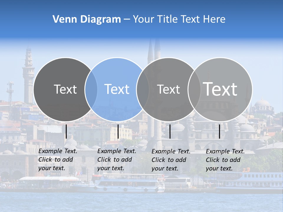 Ottoman Roof Urban PowerPoint Template