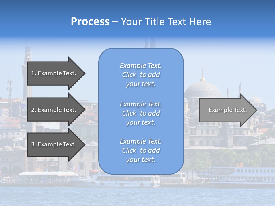 Ottoman Roof Urban PowerPoint Template