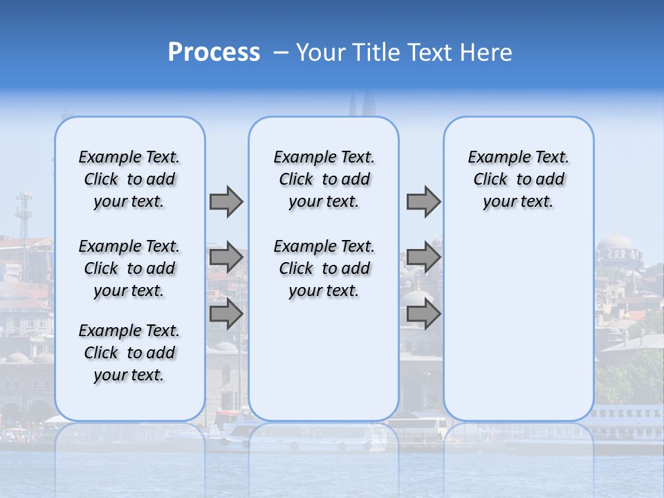 Ottoman Roof Urban PowerPoint Template