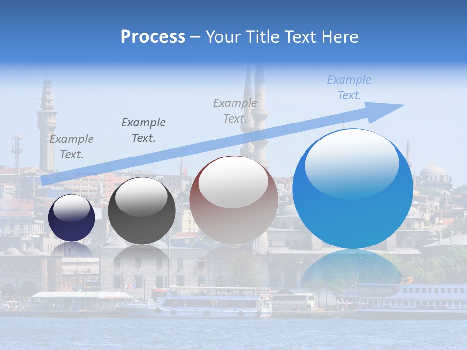 Ottoman Roof Urban PowerPoint Template