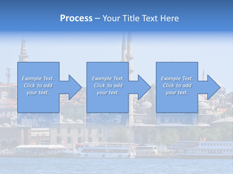 Ottoman Roof Urban PowerPoint Template