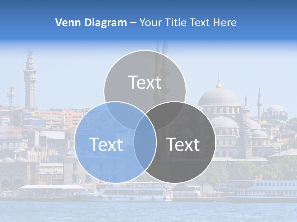 Ottoman Roof Urban PowerPoint Template
