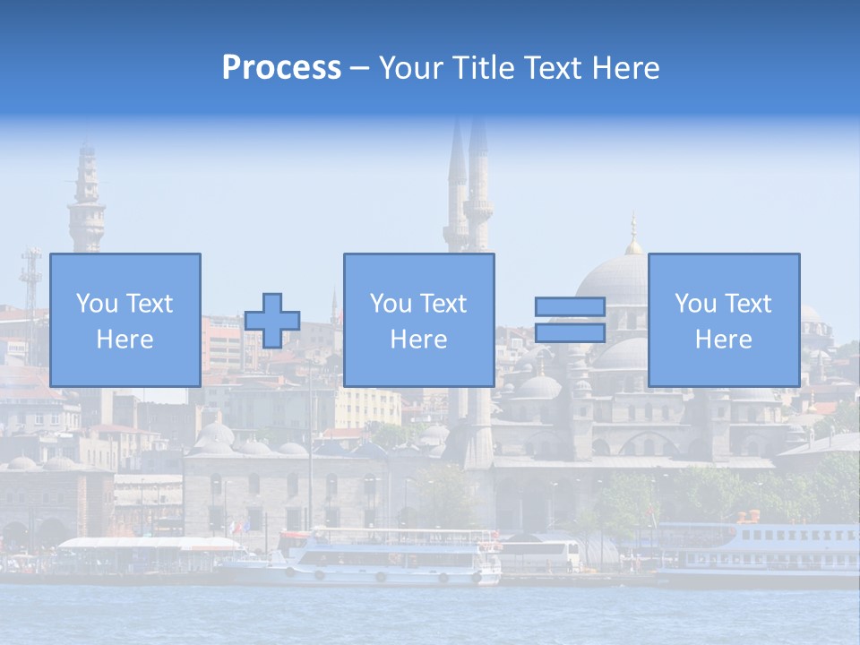 Ottoman Roof Urban PowerPoint Template