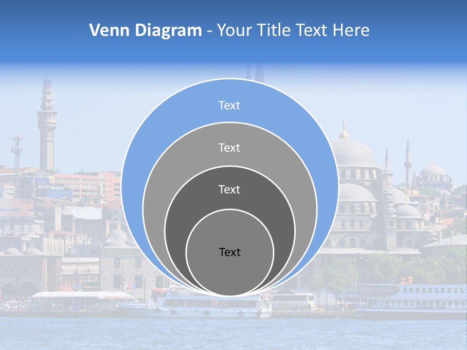 Ottoman Roof Urban PowerPoint Template