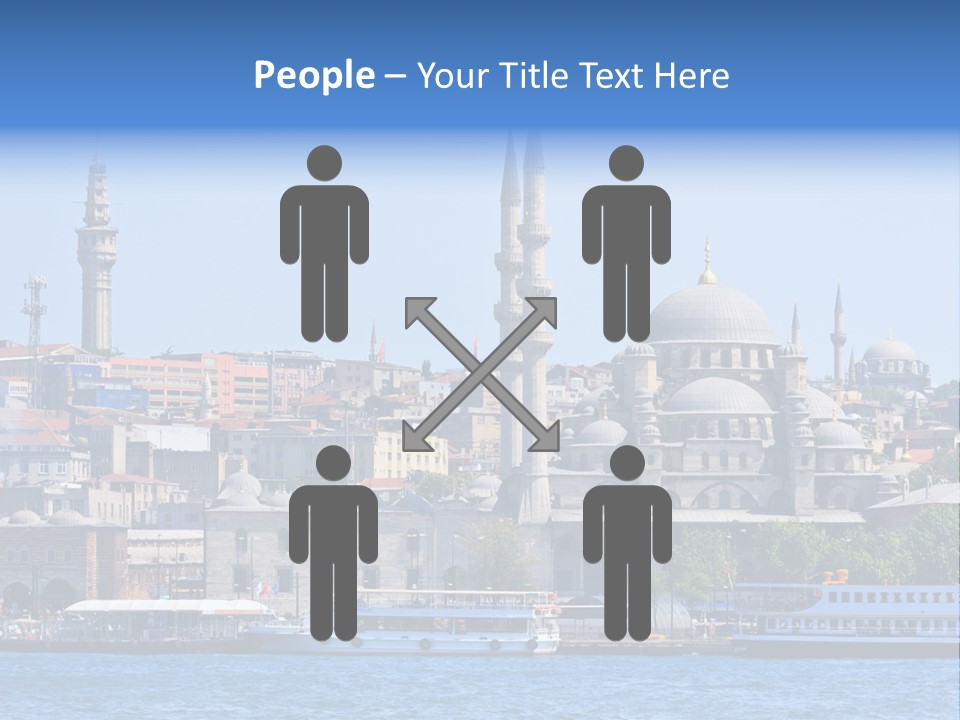 Ottoman Roof Urban PowerPoint Template