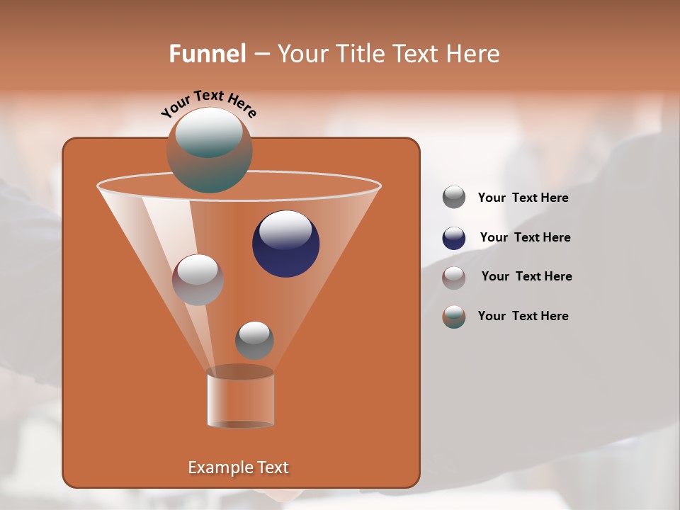 Suit Shaking Businessman PowerPoint Template