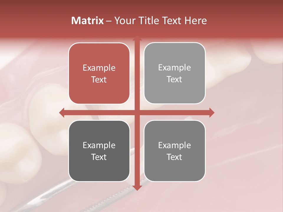 Periodontosis Dentist Ceramics PowerPoint Template