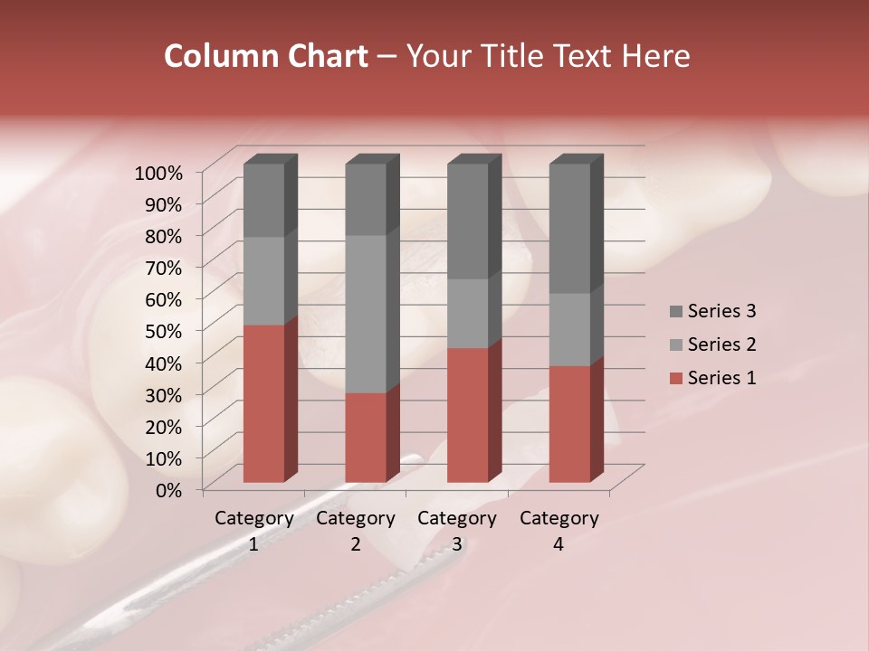 Periodontosis Dentist Ceramics PowerPoint Template
