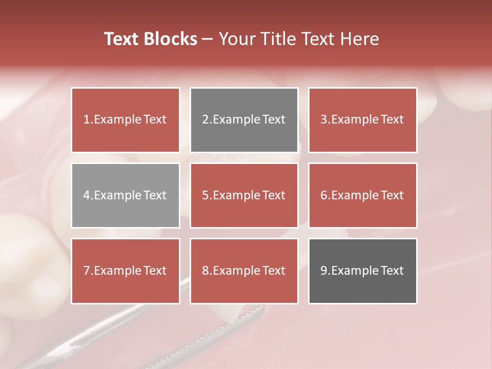 Periodontosis Dentist Ceramics PowerPoint Template