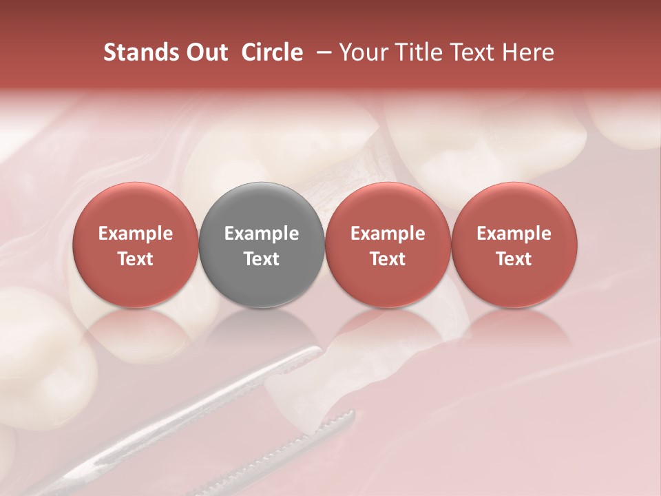 Periodontosis Dentist Ceramics PowerPoint Template