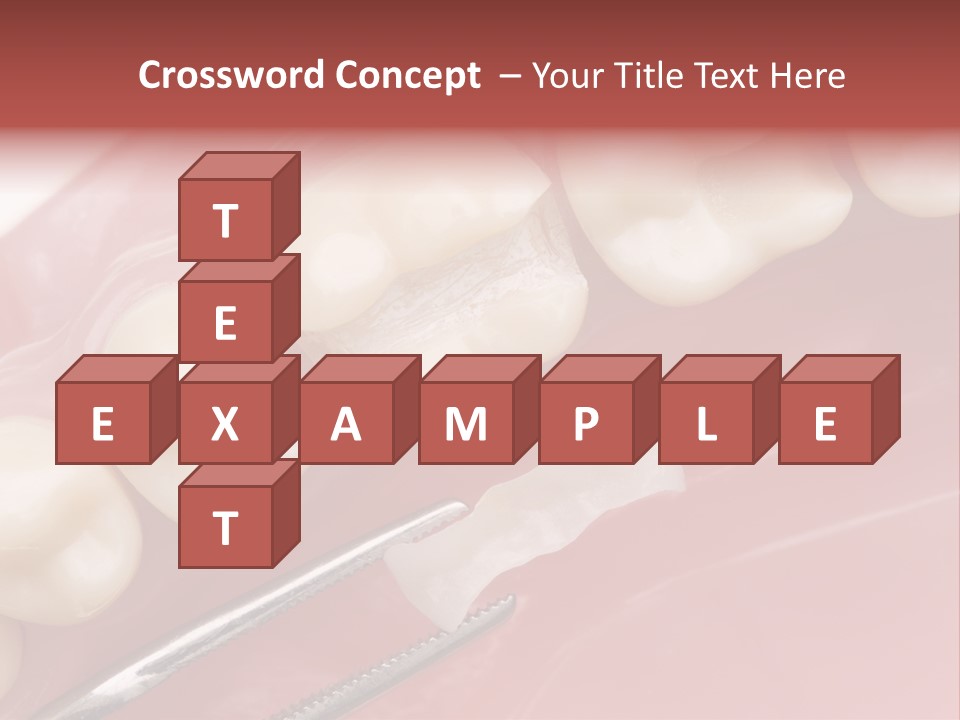 Periodontosis Dentist Ceramics PowerPoint Template