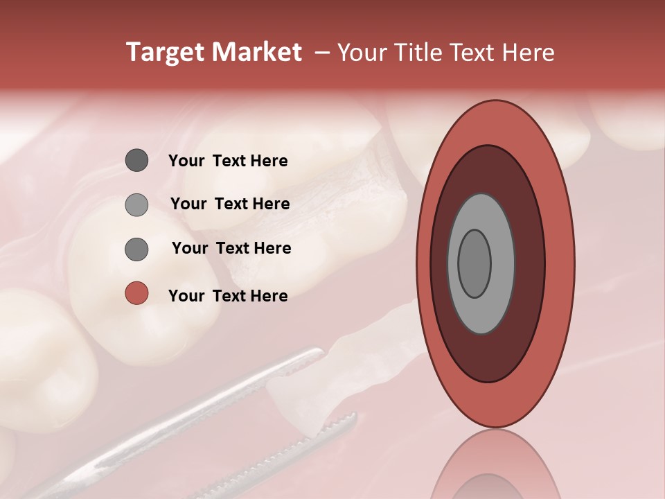 Periodontosis Dentist Ceramics PowerPoint Template