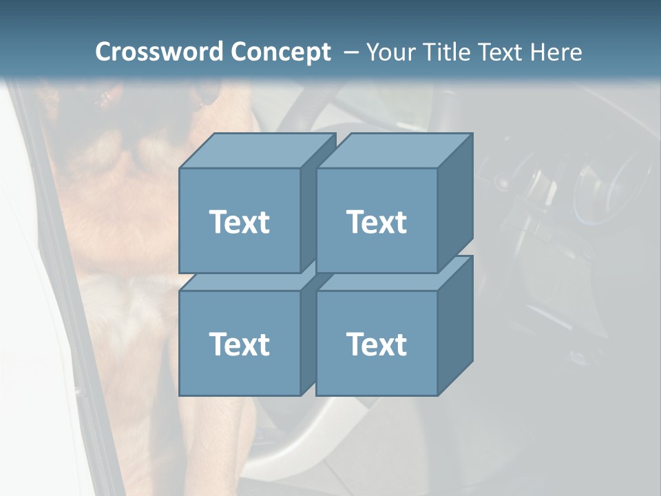 Interior Puppy Funny PowerPoint Template