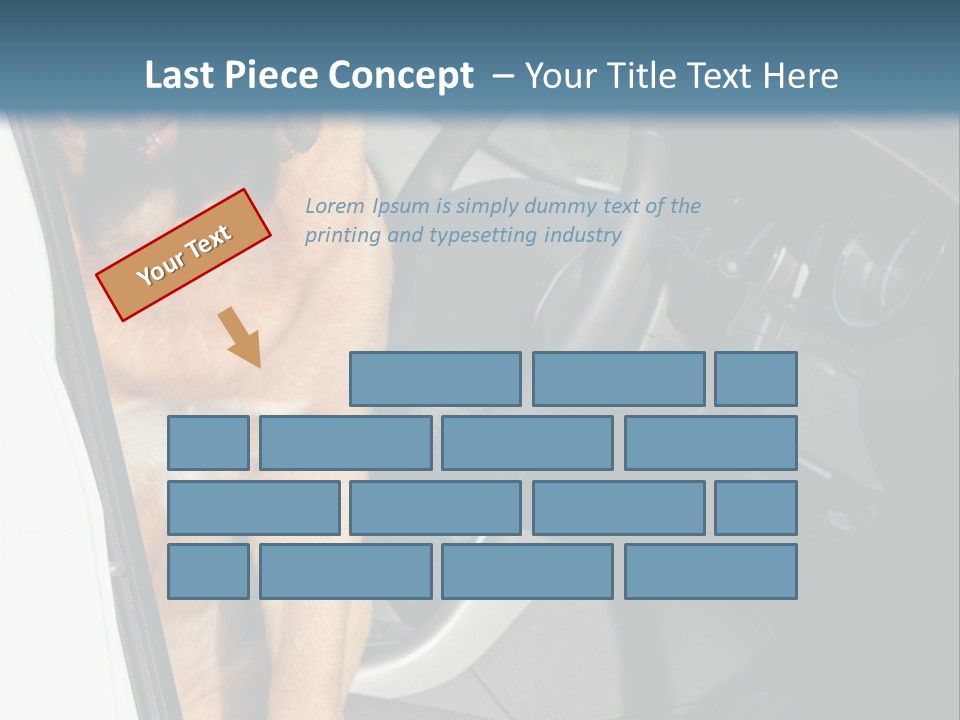 Interior Puppy Funny PowerPoint Template