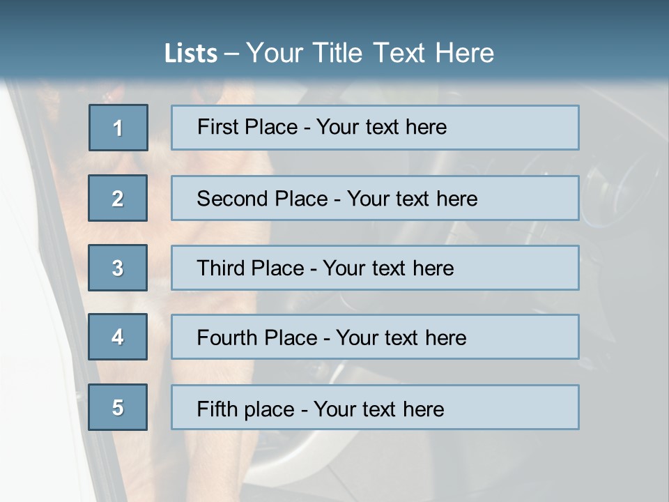 Interior Puppy Funny PowerPoint Template